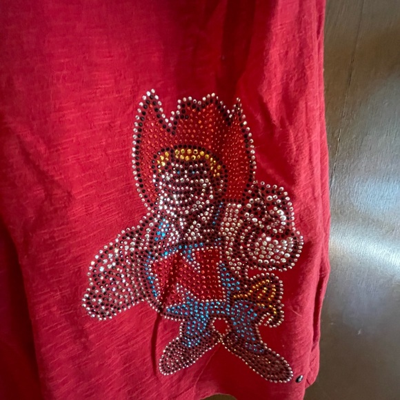 Rhinestone detail Husker shirt - Picture 3 of 3